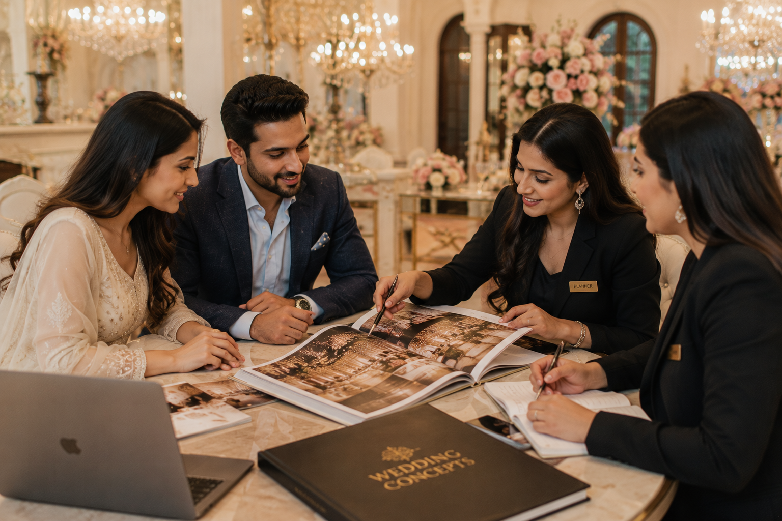 Professional wedding planning consultation