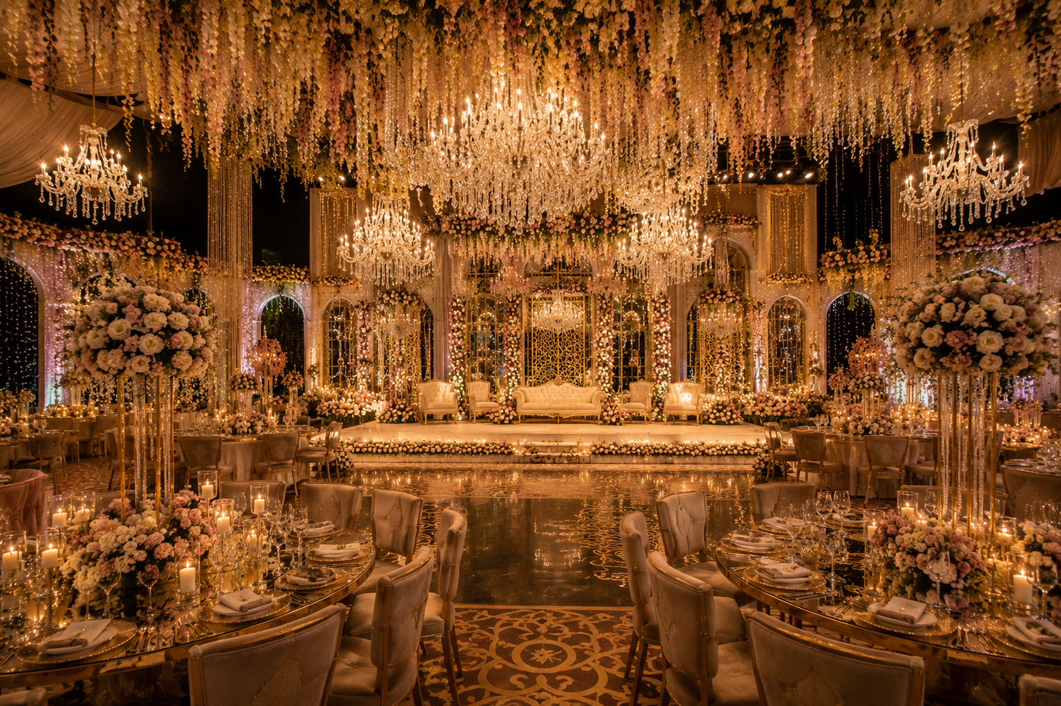 Premium wedding decor and planning services by Marriqa Events