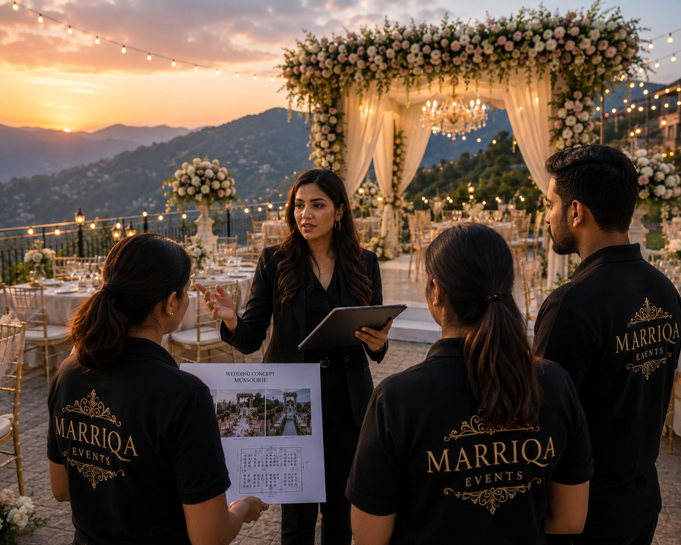 Destination wedding planning in Mussoorie